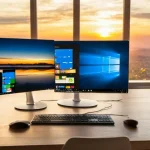 Cómo cambiar la brillantez de la pantalla en una laptop con Windows 10