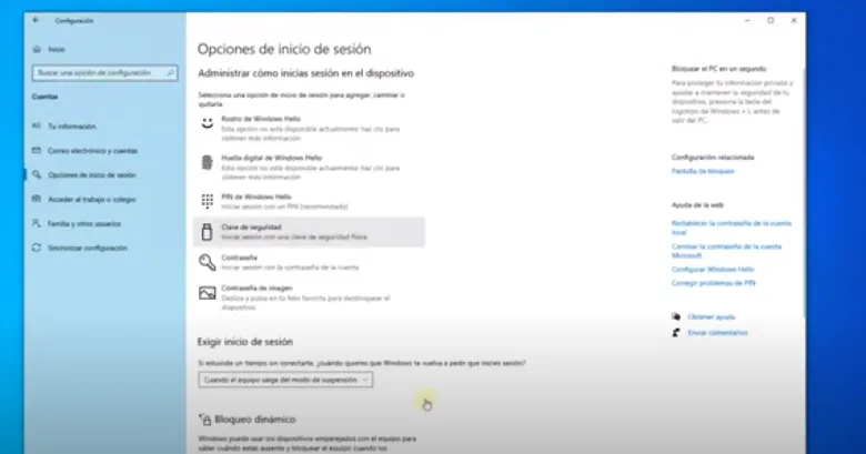 Cómo eliminar la contraseña de mi cuenta local en Windows 10