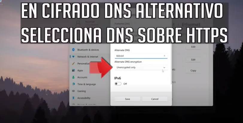 Cómo habilitar DNS sobre HTTPS en Windows 11
