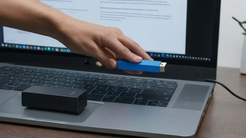 Guía para disminuir el tamaño de la memoria flash o disco USB