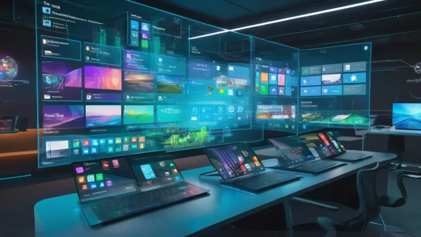 Seleccionando la Opción "Crear un Disco de Recuperación"